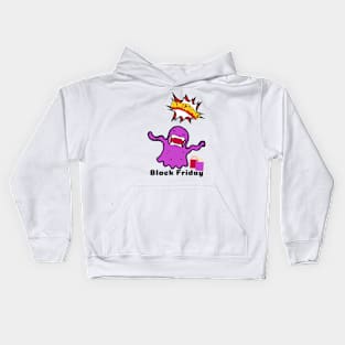 Black Friday - Cute Slime Kids Hoodie